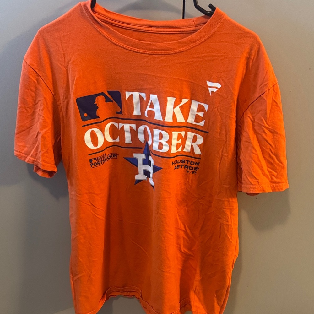 Astros Post Season Orange Tee